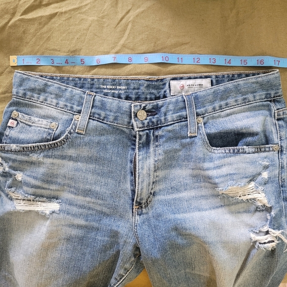 AG Adriano Goldschmied Denim Nikki Shorts - Picture 9 of 11